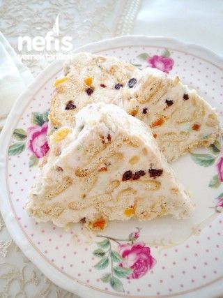 BEYAZ BELÇİKA ÇİKOLATALI MOZAİK PASTA